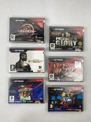 Ashen Worms WWE Sims Pathway Marcel Desailly Pro Nokia N-gage Game New Sealed - Image 1 of 4