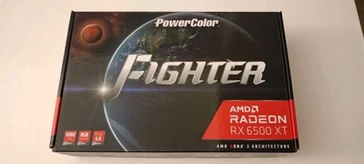 Power Color Fighter Amd Radeon RX 6500 XT 8gb. - Immagine 1 di 4