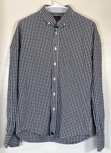UNTUCKit Blue Gingham Button Down Shirt Men’s Medium Slim Fit 100% Cotton - Picture 1 of 6