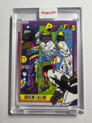 Topps Project70® Card 109 - 1990 Dock Ellis by Ermsy - Image 1 of 3