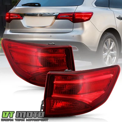 For 2014-2020 Acura MDX Outer LED Tail Lights Brake Lamps Replacement Left+Right - Image 1 of 4