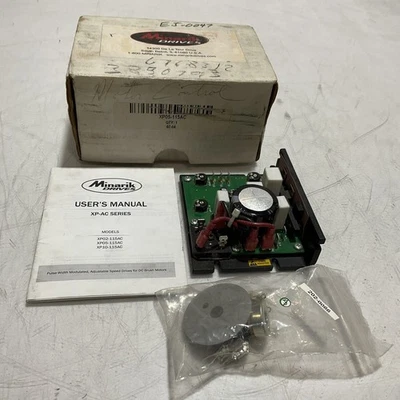 MINARIK DRIVES  XP05-115AC DC MOTOR CONTROL CIRCUIT BREAKER  U3S - Image 1 of 4