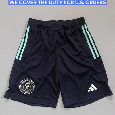 Inter Miami CF Shorts 23/24 Training Men Soccer Football Zipped pockets Adidas