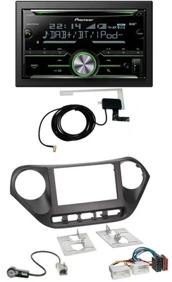 Pioneer CD USB MP3 Bluetooth 2DIN DAB Autoradio für Hyundai i10 (ab 2013) - Bild 1 von 4