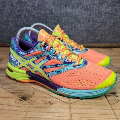 Asics Gel Noosa Tri 10 Mujer Talla 8.5 T580N Multicolor Zapatos para Correr Tenis  Foto 1 de 4