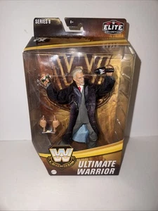 WWE Elite Legends Target Series 8 Ultimate Warrior Figur In Suit HOF Wwf - Bild 1 von 6