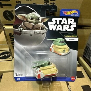 Coche Personaje Hot Wheels Star Wars Mandalorian Baby Yoda Grogu 2024 - Imagen 1 de 1