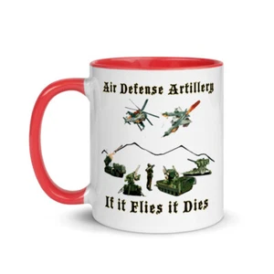 Air Defense Artillery - Chaparral , Patriot , Stinger , Vulcan , Hawk Coffee Cup - Picture 1 of 3