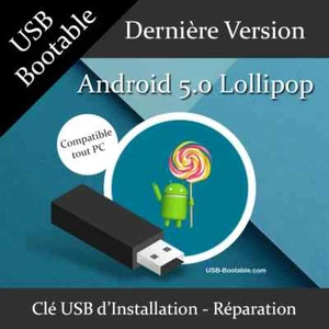 Clé USB Bootable Android 5.0 Lollipop + Guide d'utilisation - Photo 1/1