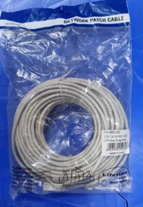 NETWORK PATCH CABLE 4863-200 20M CAT5e UTP grey snag proof patch cable (R4S7.4B3 - Imagen 1 de 2