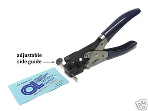 5mm Round Hole Punch ( 3/16" diameter) Heavy Duty Hand Held Steel Pliers (New) - Picture 1 of 3