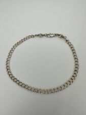 New!  Sterling Silver Anklet Or Bracelet 10”