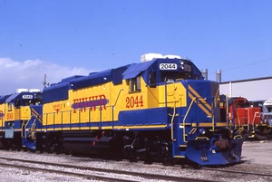 Fort Worth & Western GP50 # 2044 ( ex CNW #5059 ) @ East St Louis, IL 3/19/2025 - Picture 1 of 1