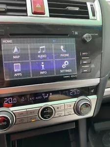 2015 SUBARU OUTBACK NAVIGATION DISPLAY RADIO RECEIVER OEM 86271AL67A - Picture 1 of 13