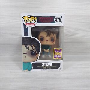 Funko Pop! Stranger Things Steve with Bat #475 Bloody SDCC Convention 2017 P1