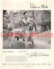 Vtg 1954 Hadley Cashmeres Proved Champions Great Dane Advertising Photo Print Ad