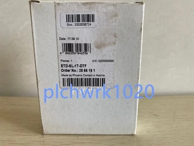 1 PCS NEW IN BOX Phoenix time relay timing ETD-SL-1T-DTF 2866161 - Image 1 of 3