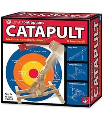 KEVA Contraptions: Catapult MindWare NEW In Sealed Box - Image 1 of 4