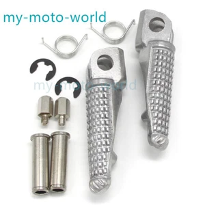 For Kawasaki Front Footrest Pedal Footpegs ZR800 Z800 2013-2016/ Z750R 2011-2012 - Picture 1 of 7