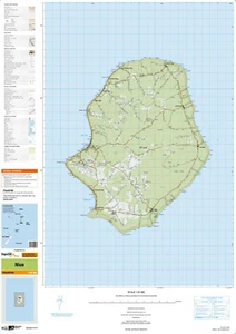New Zealand Official Topographic Map of Niue - Alofi - 1:50,000 - Picture 1 of 2