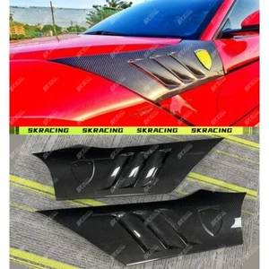 Kit de carrocería de 2 piezas de guardabarros laterales de fibra de carbono real para Ferrari F12 - Imagen 1 de 19