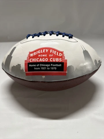 Wrigley Field, Chicago Cubs Chicago Bears Home For Football Souvenir Ball Nice ! Cover
