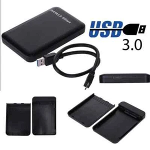 Boîtier de disque dur 2.5 "USB3.0 SATA3.0 HDD 6 Gbps supporté Protocole UASP 3TO - Imagen 1 de 3