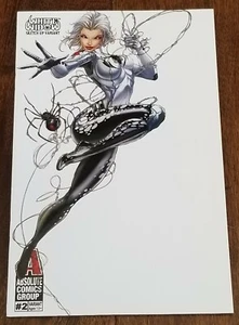 WHITE WIDOW 2 JAMIE TYNDALL SKETCHUP VARIANT-O KICKSTARTER NEW VILLAIN PULSE HOT - Picture 1 of 1