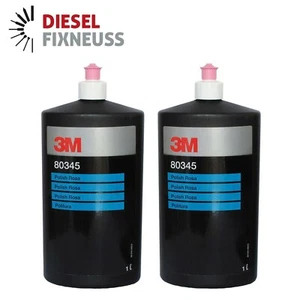 2x 3M 80345 Politur Hochleistungswachs Polish Rosa 1,0 L Schleifpaste Wachs - Bild 1 von 2