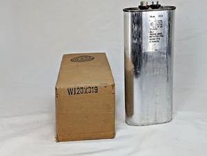 NEW OEM GE General Electric WJ20X319 Dielektrol Motor Run AC Capacitor 440VAC - Picture 1 of 3