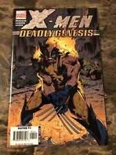 X-Men Deadly Genesis 1 (2006) Ed Brubaker Variant C 1st app of Vulcan HTF VF/NM