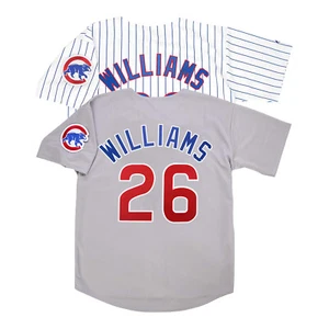 Billy Williams Chicago Cubs Home White & Road Grey Men's Jersey w/ Patch - Picture 1 of 10