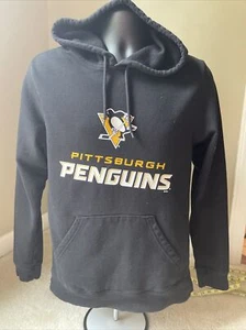 Pittsburgh Penguins NHL Majestic Hoodie-Size Small-Great Condition! Go Penguins! - Picture 1 of 5