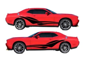 Unque Racing Style Air Release Livery Kit #01 Fits Dodge Challenger 2008 - 2024 - Picture 1 of 15