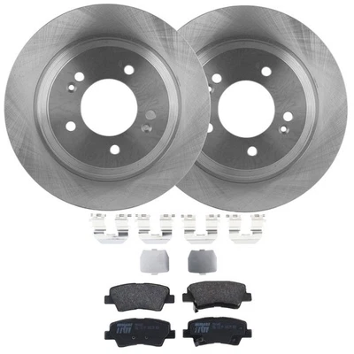 KIT-072924-3145 TRW Juego de 2 ruedas discos de freno y kits de pastillas traseras para Hyundai Azera Foto 1 de 4