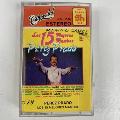 LOS 15 MEJORES DE PEREZ PRADO - Cassette Tape - Image 1 of 4