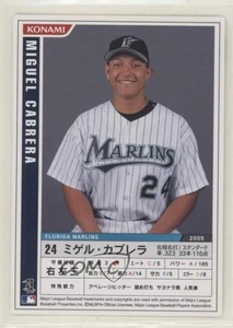 2006 Konami MLB Miguel Cabrera #M06-109 - Picture 1 of 3