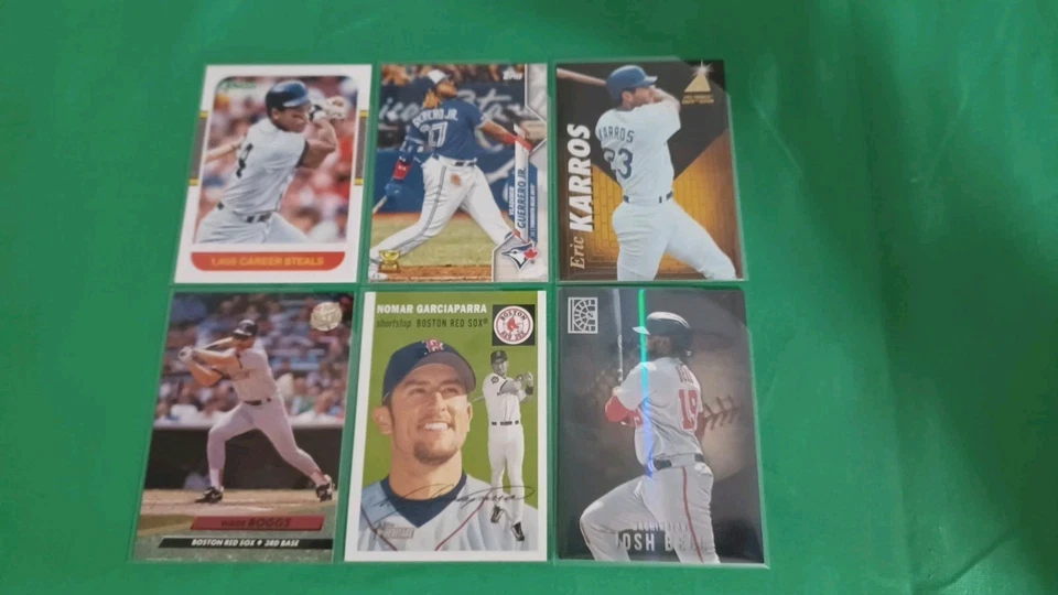 Lote de 18 tarjetas de béisbol MLB Star HOFers Nomar Garciaparra Wade Boggs Vlad Jr  Foto 1 de 4