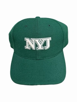 复古纽约喷气机队 NFL 正品现场耐克贴合帽子 - 尺码 7 3/8 罕见 — 第 1/4 张图片