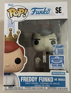 Funko Pop! Freddy Funko as DRACULA LE1500 FUNDAYS ONLINE 2025 W/ PROTECTOR - Picture 1 of 6