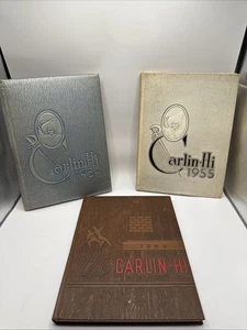 Carlinville High School - Carlin Hi Yearbook Class of 1954-1955 - Imagen 1 de 11