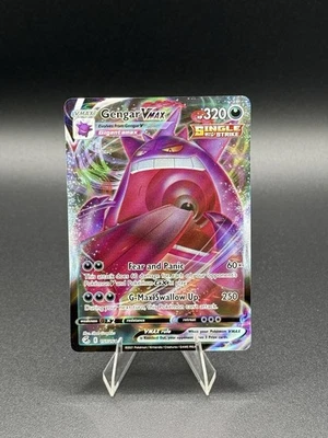 💥GENGAR Vmax Ultra Rare Holo #157/264 Pokemon Fusion Strike LP💥 - Image 1 of 2