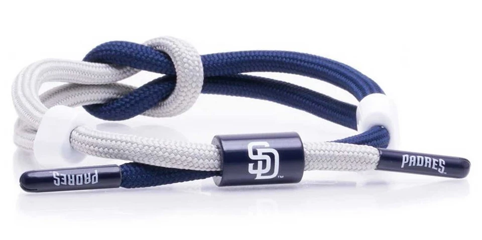Браслет узловатый Rastaclat Baseball San Diego Padres Outfield - синий и серый - Изображение 1 из 1