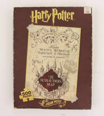 MUNDO MÁGICO HARRY POTTER 500 Piezas PUZZLE EL MAPA DEL MERODEADOR Foto 1 de 4