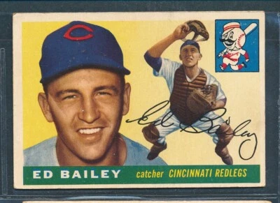1955 Topps #69 ED BAILEY Cincinnati Reds ~   VG to VG-EX - Image 1 of 2