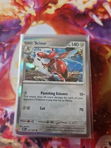Scizor - Holo Rare - Obsidian Flames 141/197 - MINT - Pokemon - Picture 1 of 1