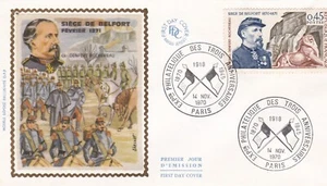 FRANCE 1970 FDC SIECLE DE BELFORT YT 1660 - Foto 1 di 1