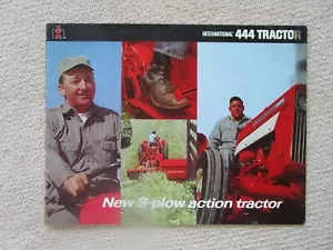 Original 1967 Prospekt für International 444 Traktor - Bild 1 von 9