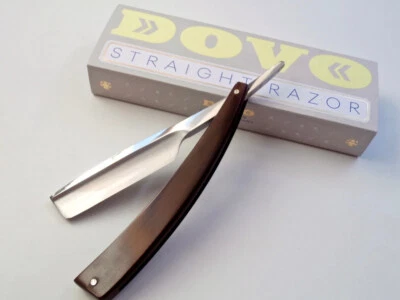 DOVO EDO rasoio SOLINGEN noce Swiss Wallnut Straight Razor 5/8 nuovo!! - Immagine 1 di 4