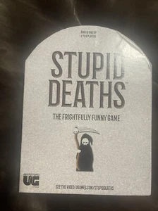 University Games Stupid Deaths Board Game : The Frightfully Funny Game, Pre-own - Picture 1 of 5